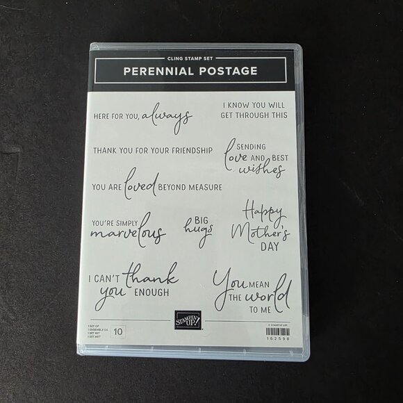 Stampin Up!  Regal Perennial Postage Stamps - Picture 1 of 2